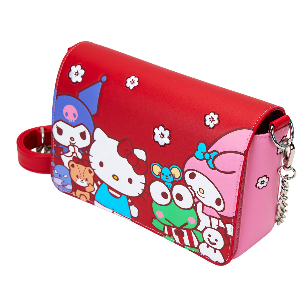 Loungefly Sanrio Hello Kitty & Friends Color Block Crossbody