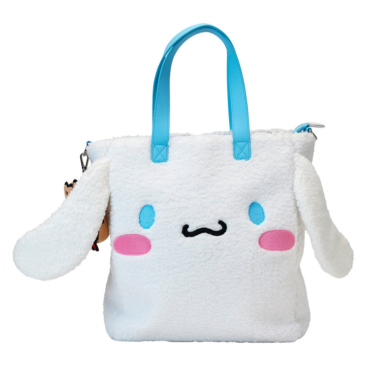 Loungefly Sanrio Cinnamoroll Sherpa Tote Bag with Coin Bag