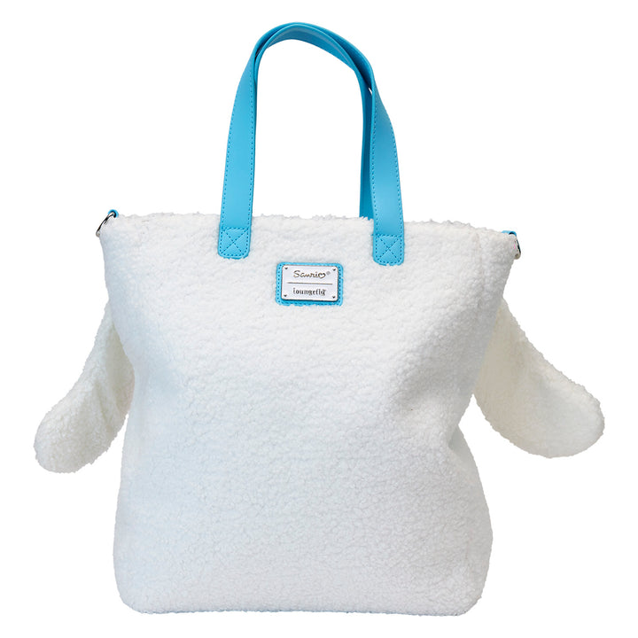 Loungefly Sanrio Cinnamoroll Sherpa Tote Bag with Coin Bag