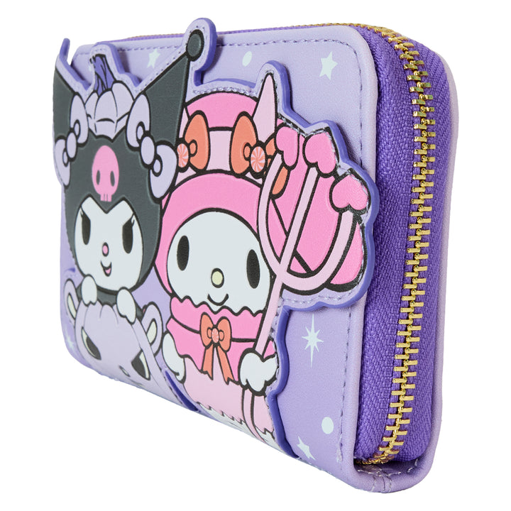 Loungefly Sanrio Kuromi Pumpkin Wallet