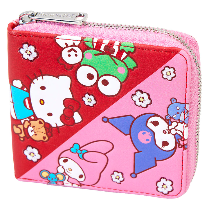 Loungefly Sanrio Hello Kitty & Friends Color Block Wallet