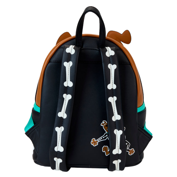 Loungefly Warner Brothers Scooby Doo Skeleton Scooby Cosplay Glow in the Dark Mini Backpack