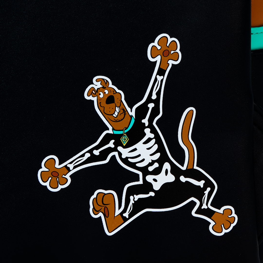 Loungefly Warner Brothers Scooby Doo Skeleton Scooby Cosplay Glow in the Dark Mini Backpack