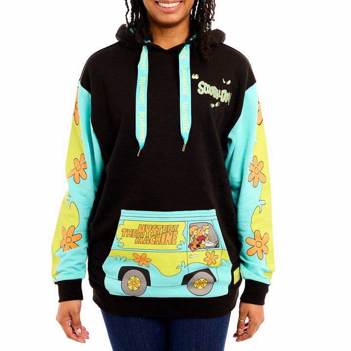 Loungefly Scooby Doo Mystery Machine Glow in the Dark Hoodie