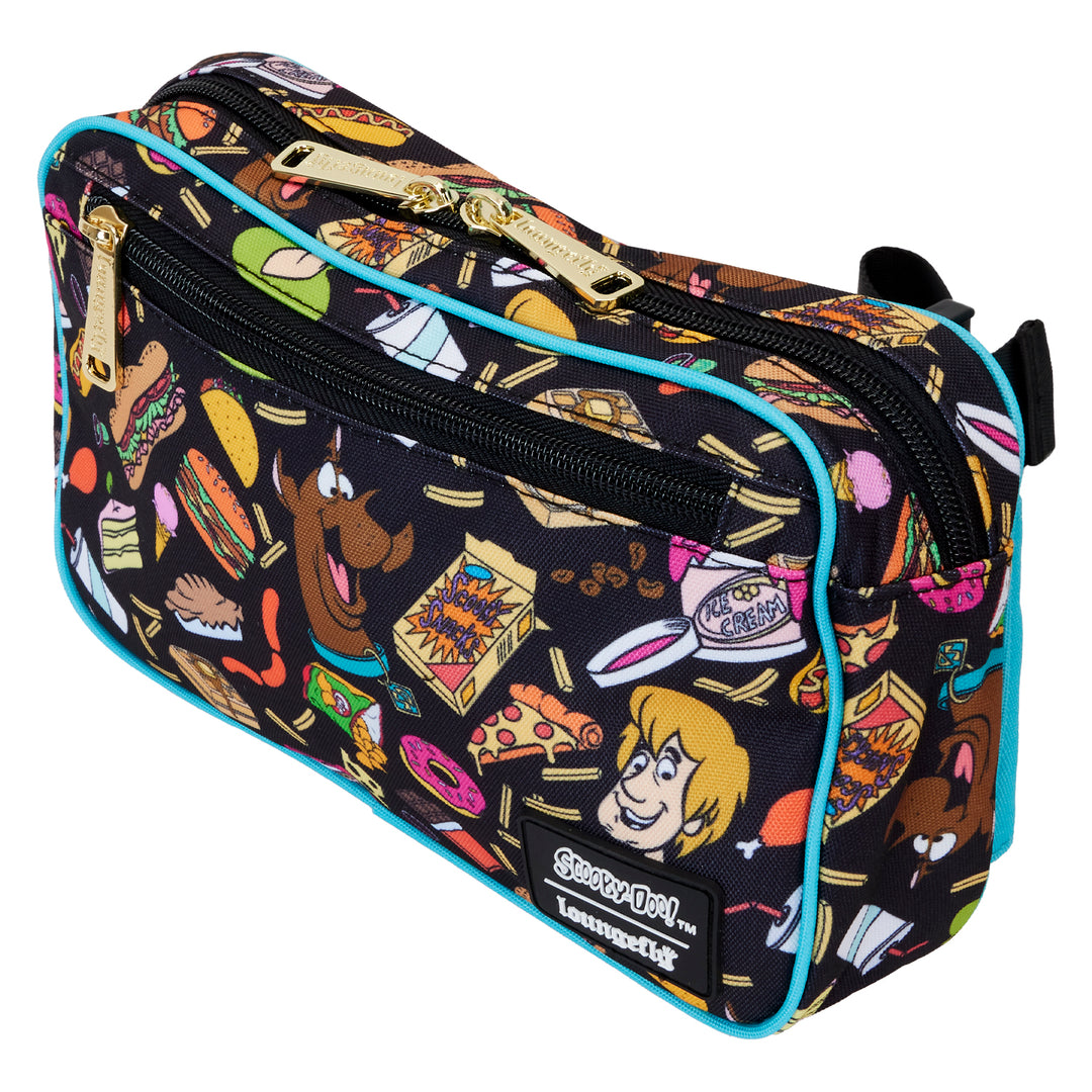 Loungefly Scooby Doo Munchies AOP Nylon Waist Bag