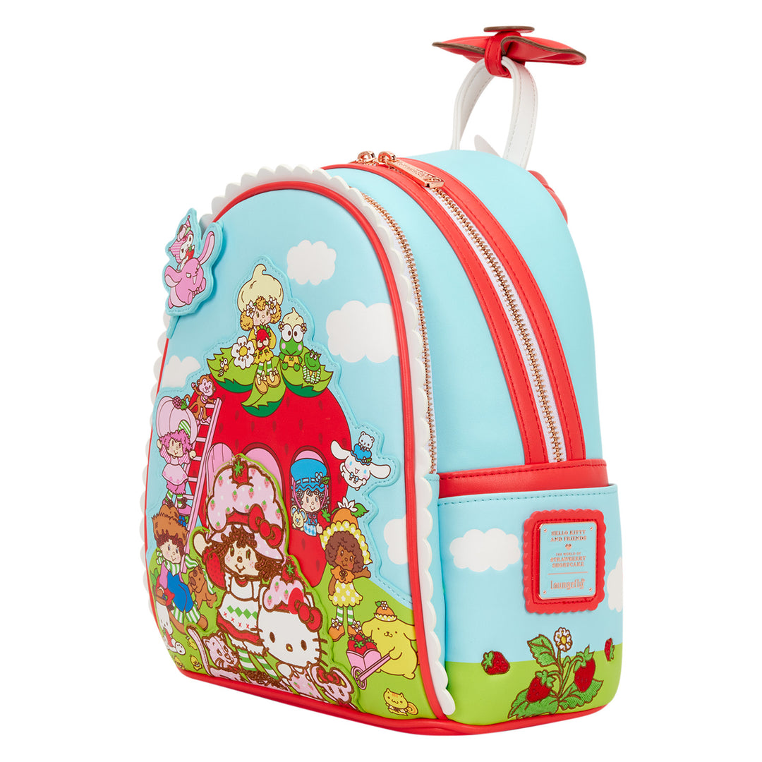 Loungefly Sanrio Hello Kitty & Friends x Strawberry Shortcake Scented Mini Backpack