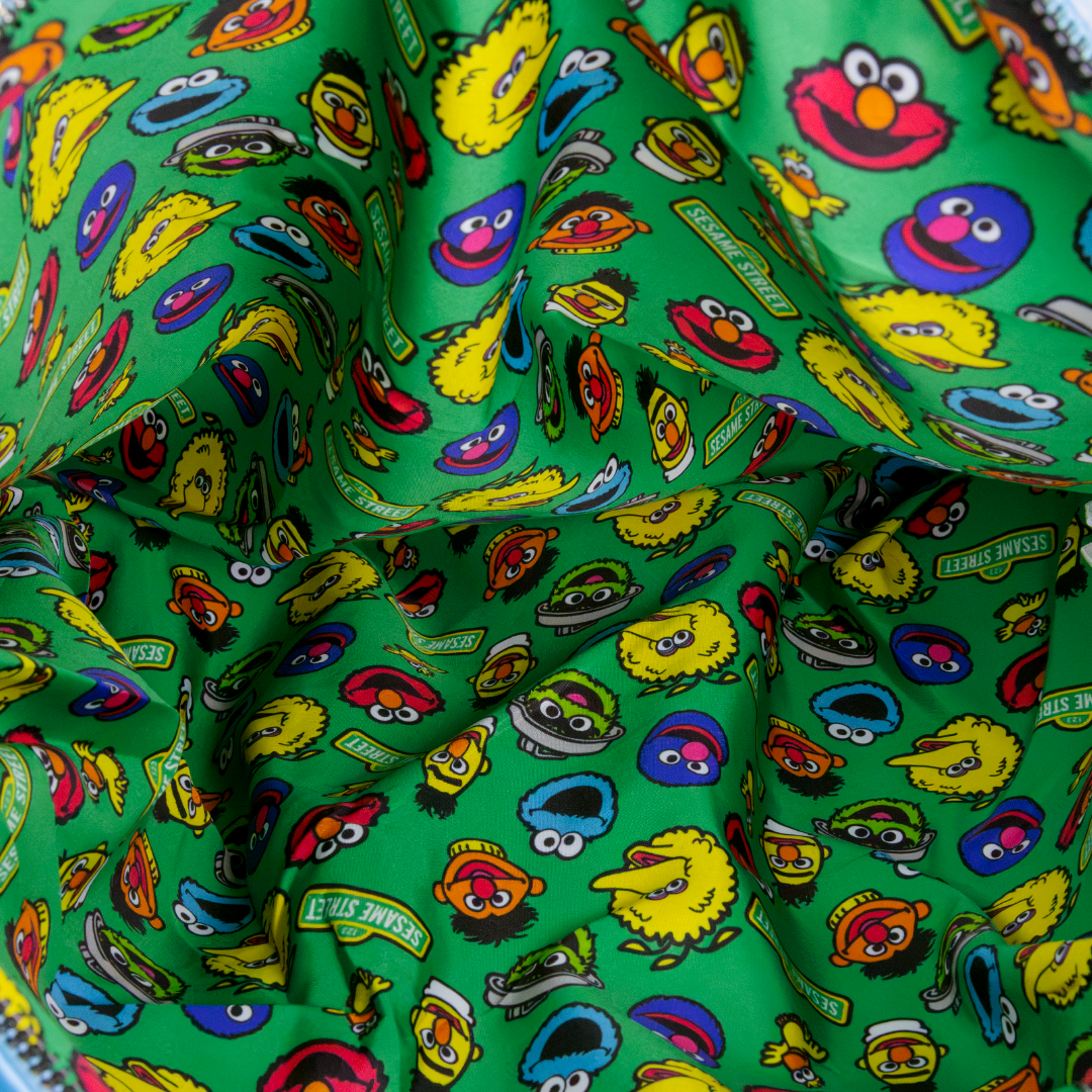 Whatever! Makes You Happy X Sesame Street Good Friends Great Times Oversized Tote Bag
