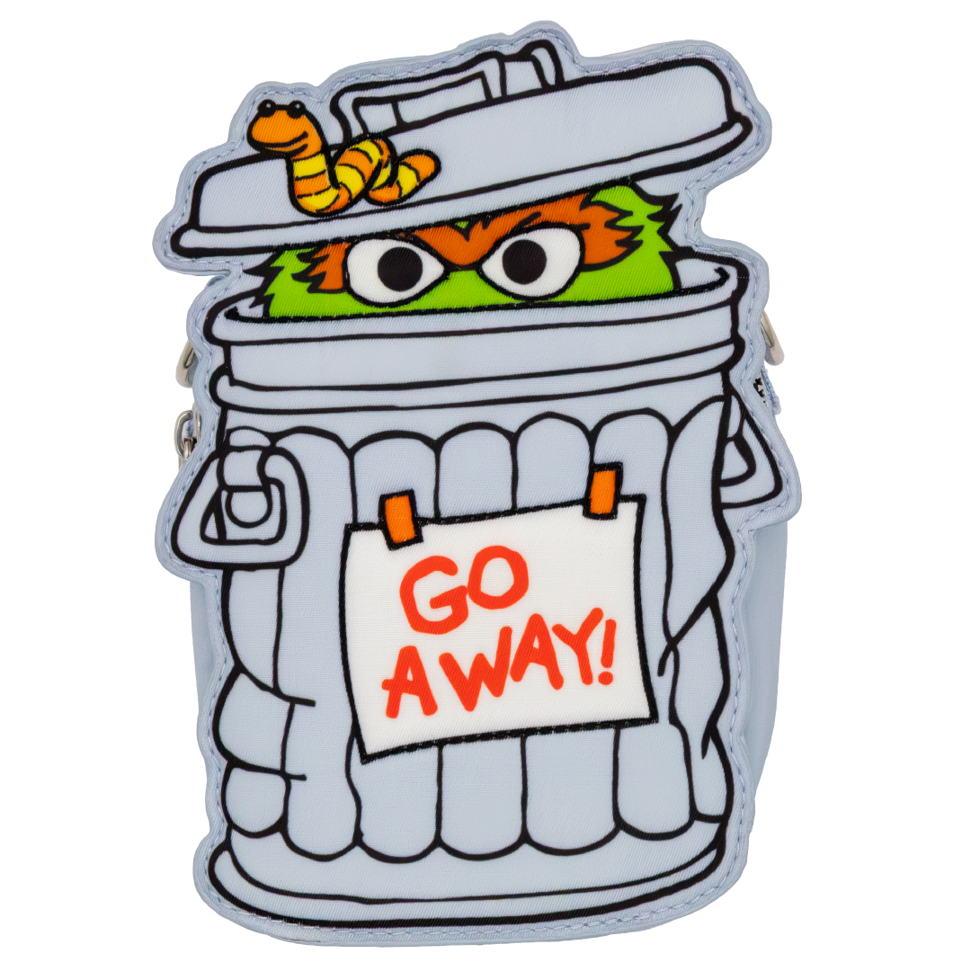 Whatever! Makes You Happy X Sesame Street Oscar the Grouch Mini Crossbody Bag