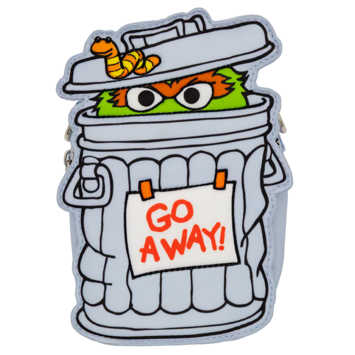 Whatever! Makes You Happy X Sesame Street Oscar the Grouch Mini Crossbody Bag