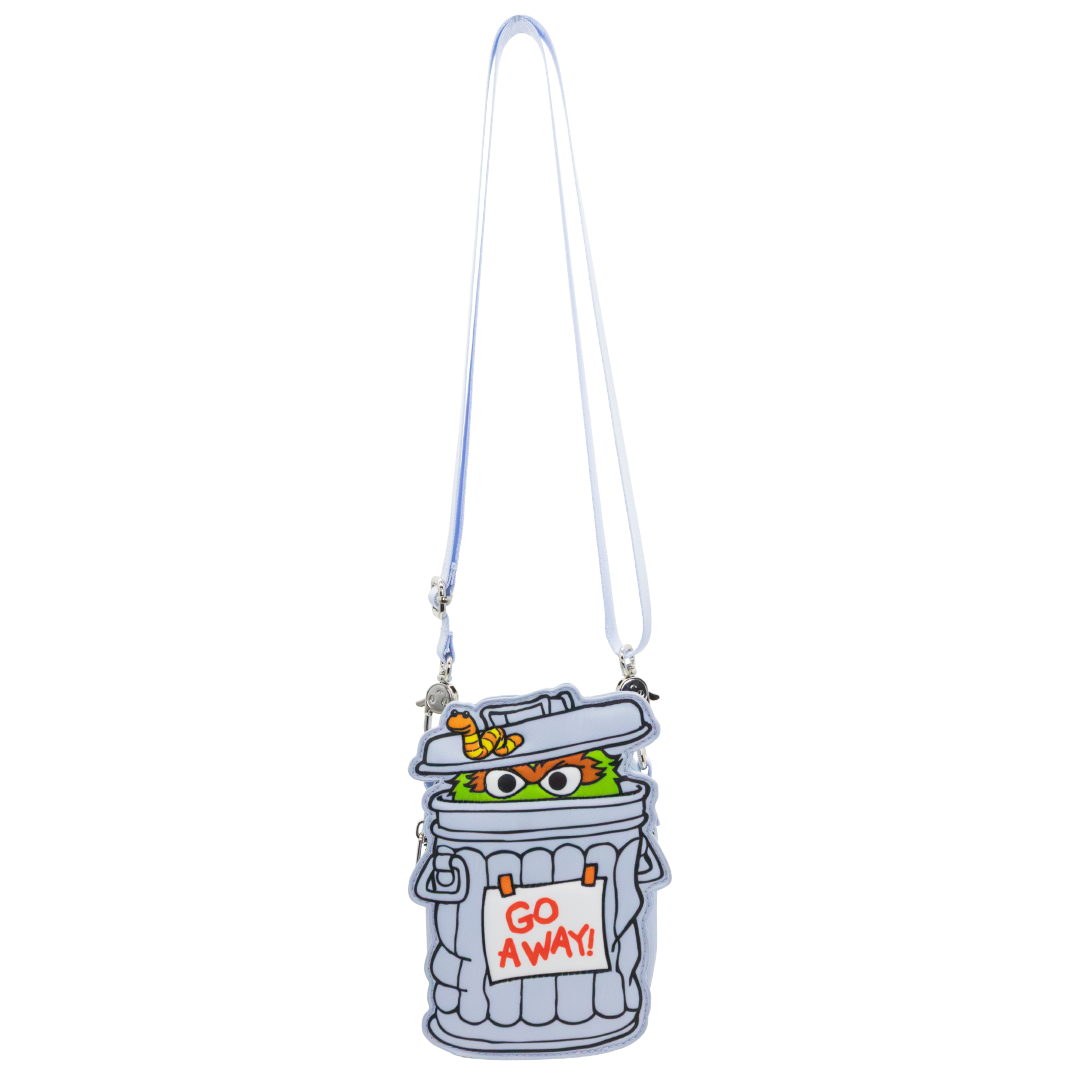 Whatever! Makes You Happy X Sesame Street Oscar the Grouch Mini Crossbody Bag
