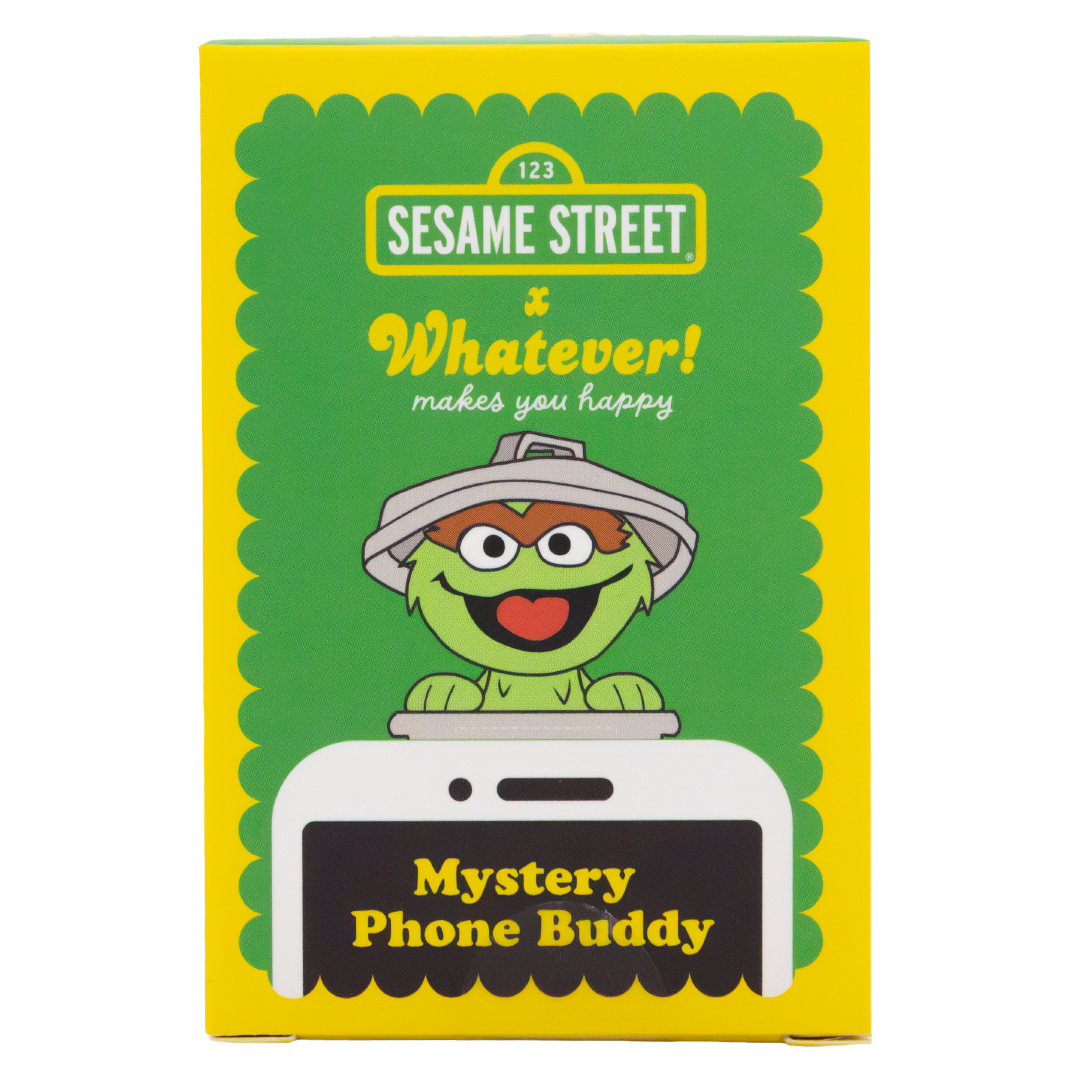 Whatever! Makes You Happy X Sesame Street Mystery Box Phone Buddies