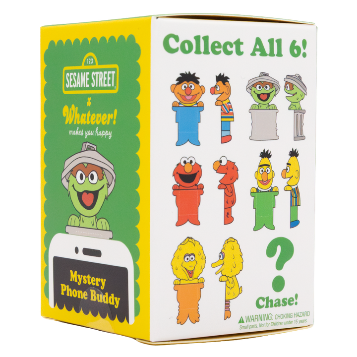 Whatever! Makes You Happy X Sesame Street Mystery Box Phone Buddies