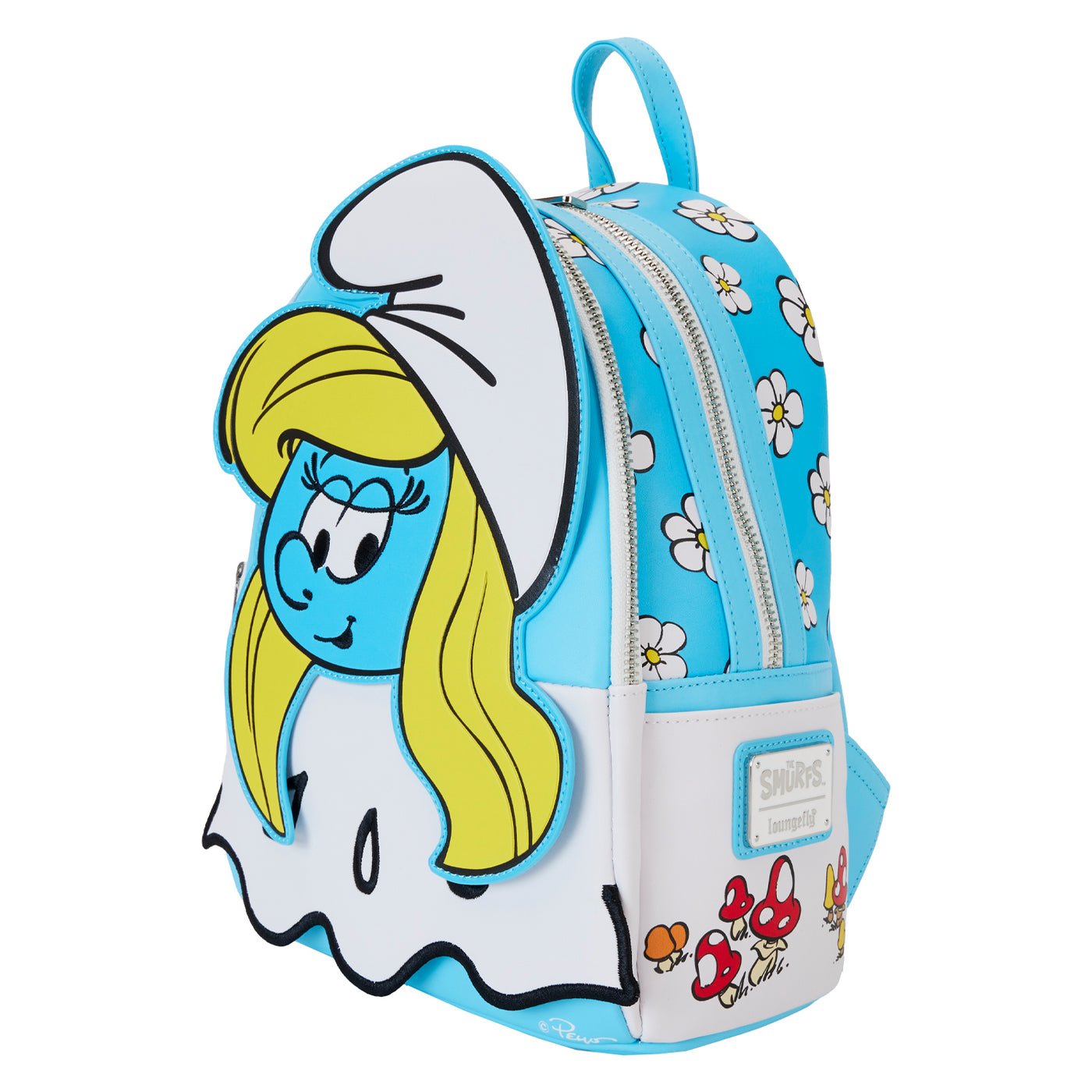 Loungefly The Smurfs Smurfette Cosplay Mini Backpack