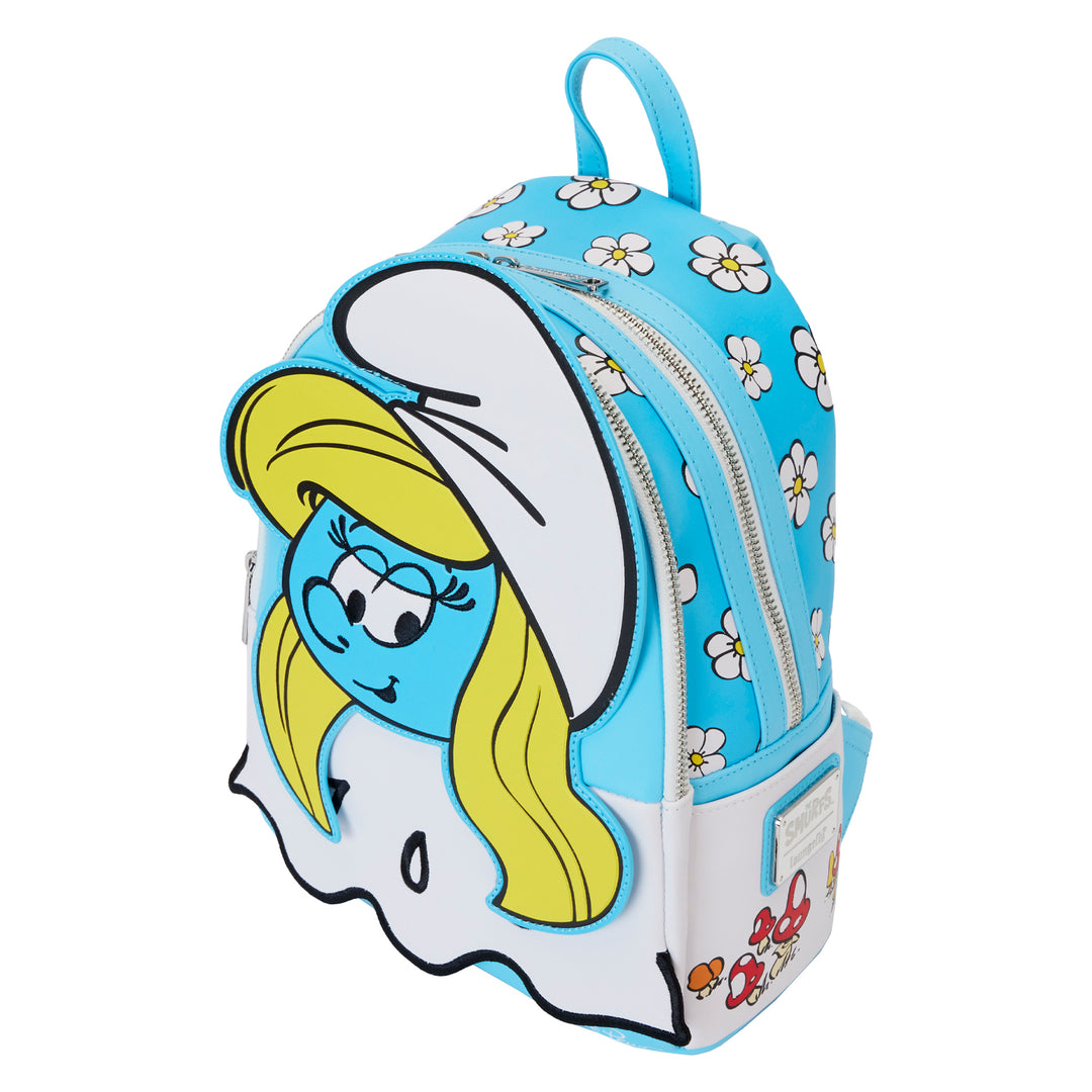 Loungefly The Smurfs Smurfette Cosplay Mini Backpack