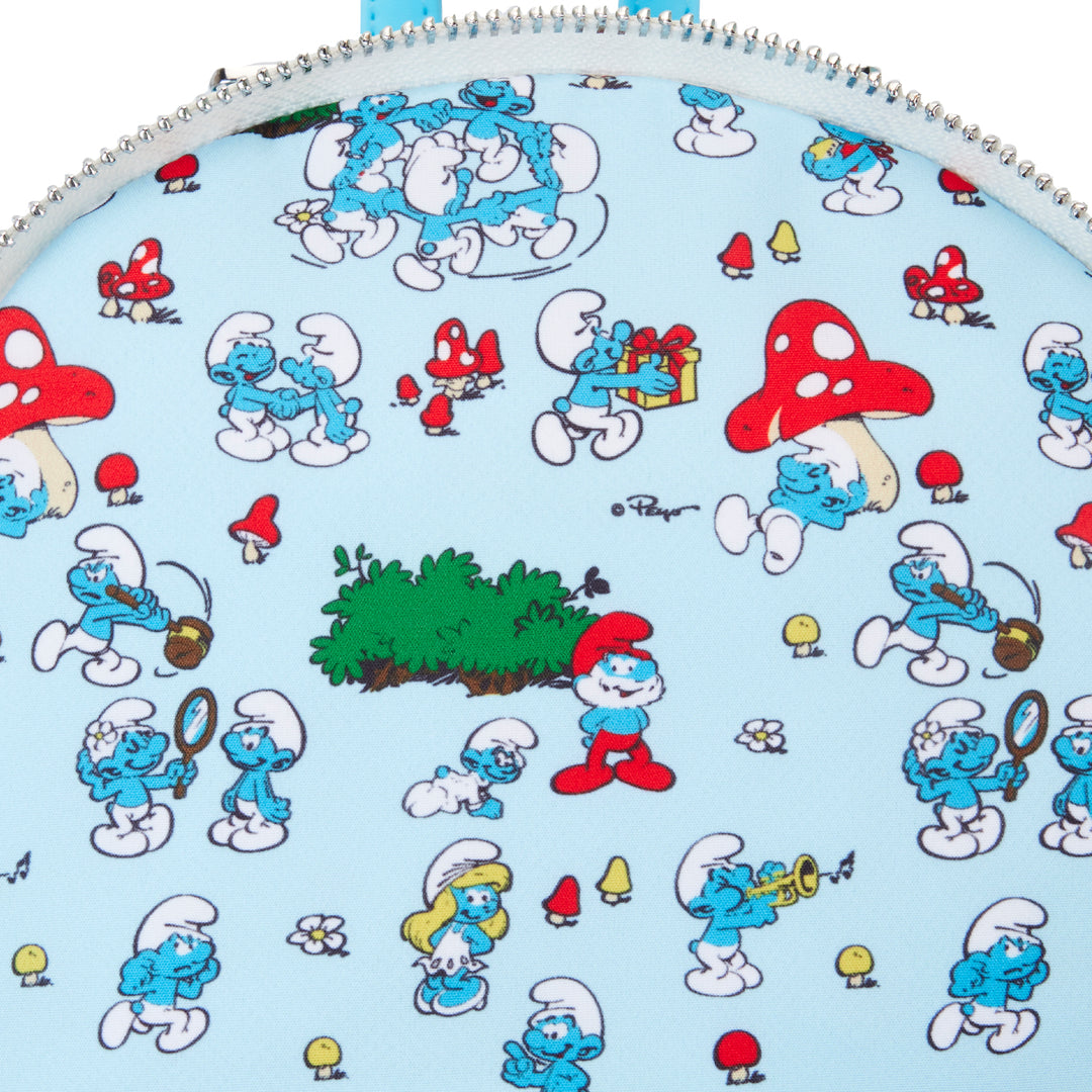 Loungefly The Smurfs Smurfette Cosplay Mini Backpack