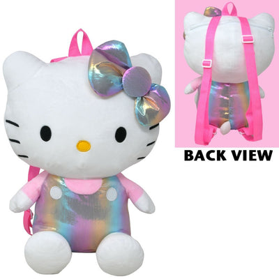 Sanrio Hello Kitty Shiny 14" Plush Backpack
