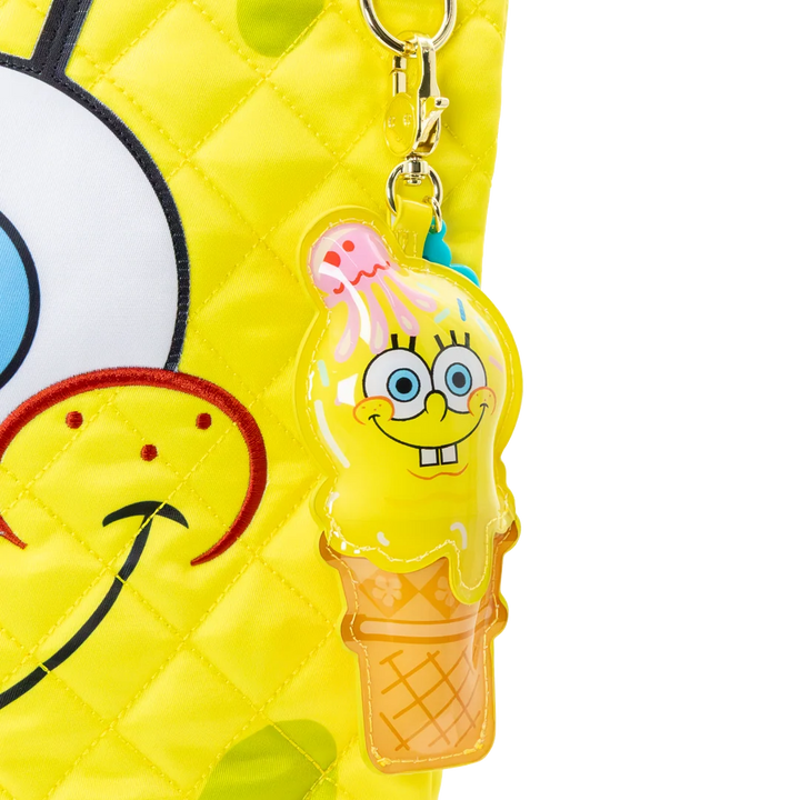 Whatever! Makes You Happy Spongebob Mystery Bag Scented Padded Vinyl Ice Cream Cone Bag Charms