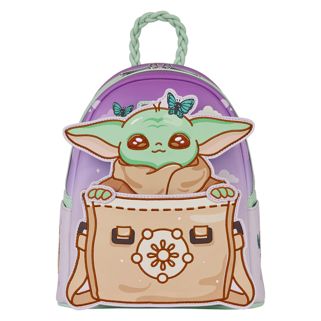 Loungefly Star Wars The Mandalorian Grogu Butterfly Mini Backpack