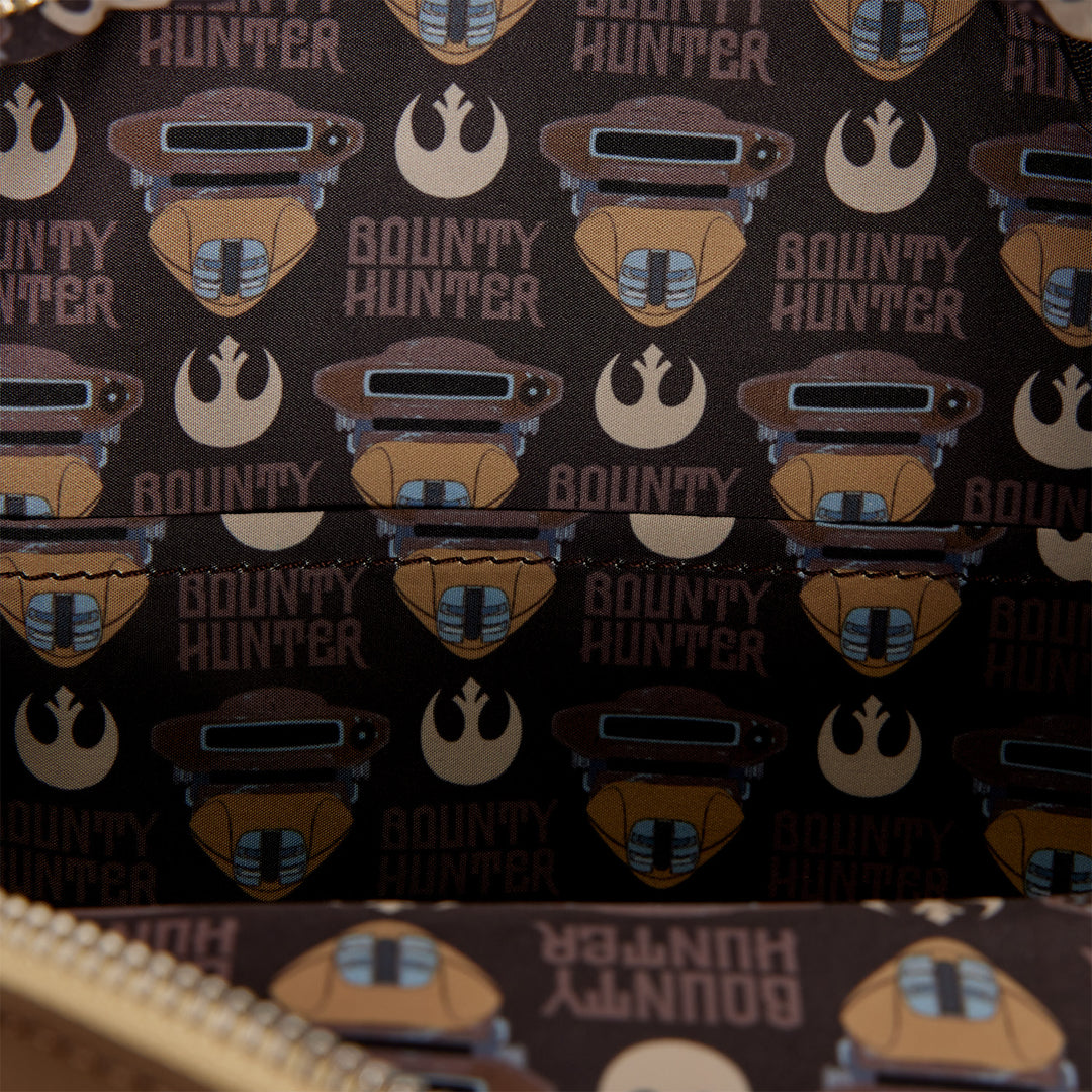 Loungefly Star Wars Boushh Disguise Cosplay Mini Backpack