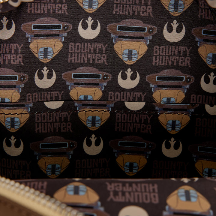 Loungefly Star Wars Boushh Disguise Cosplay Mini Backpack