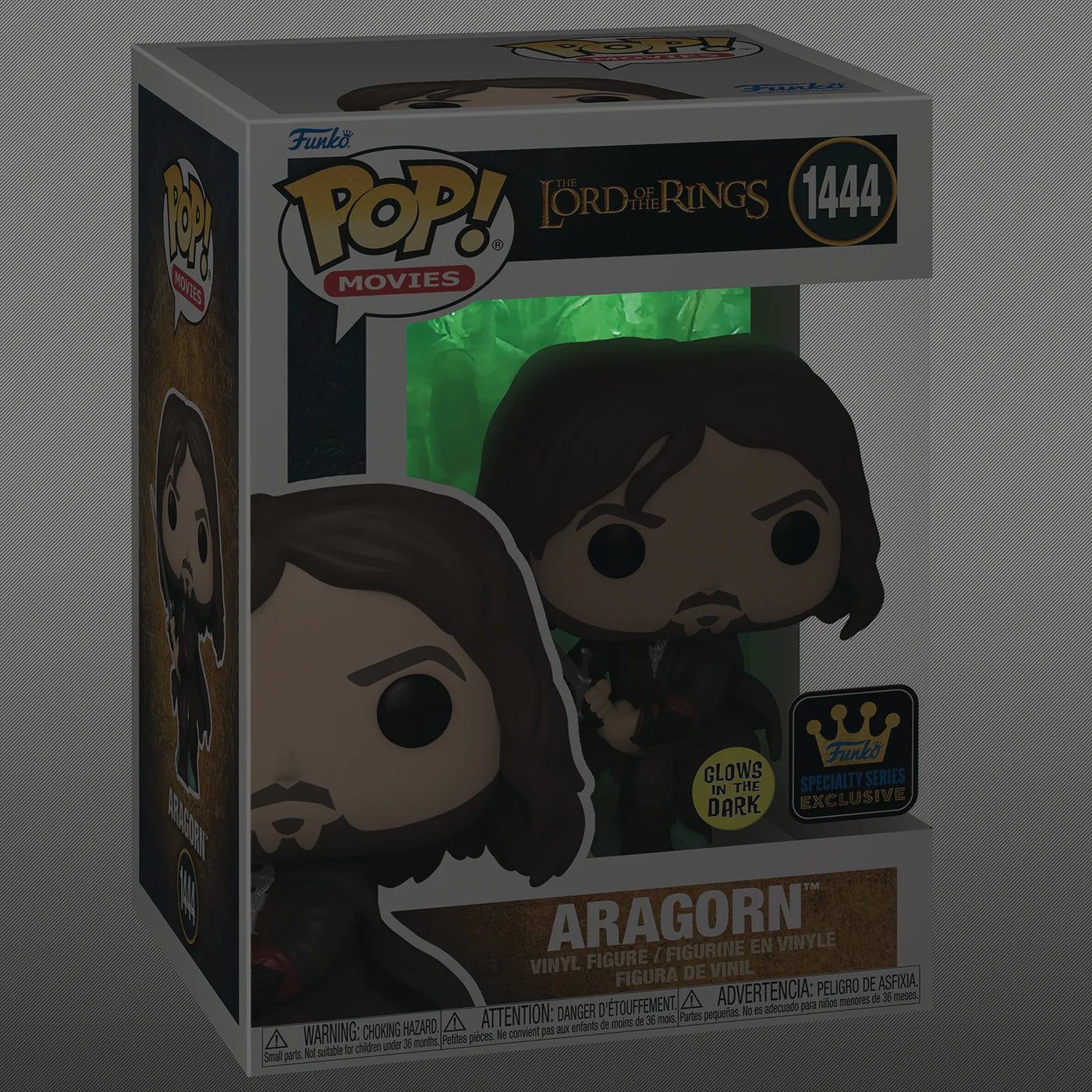 Funko The Lord of the Rings Aragon Army of the Dead GITD Pop! Vinyl Figure Exclusive