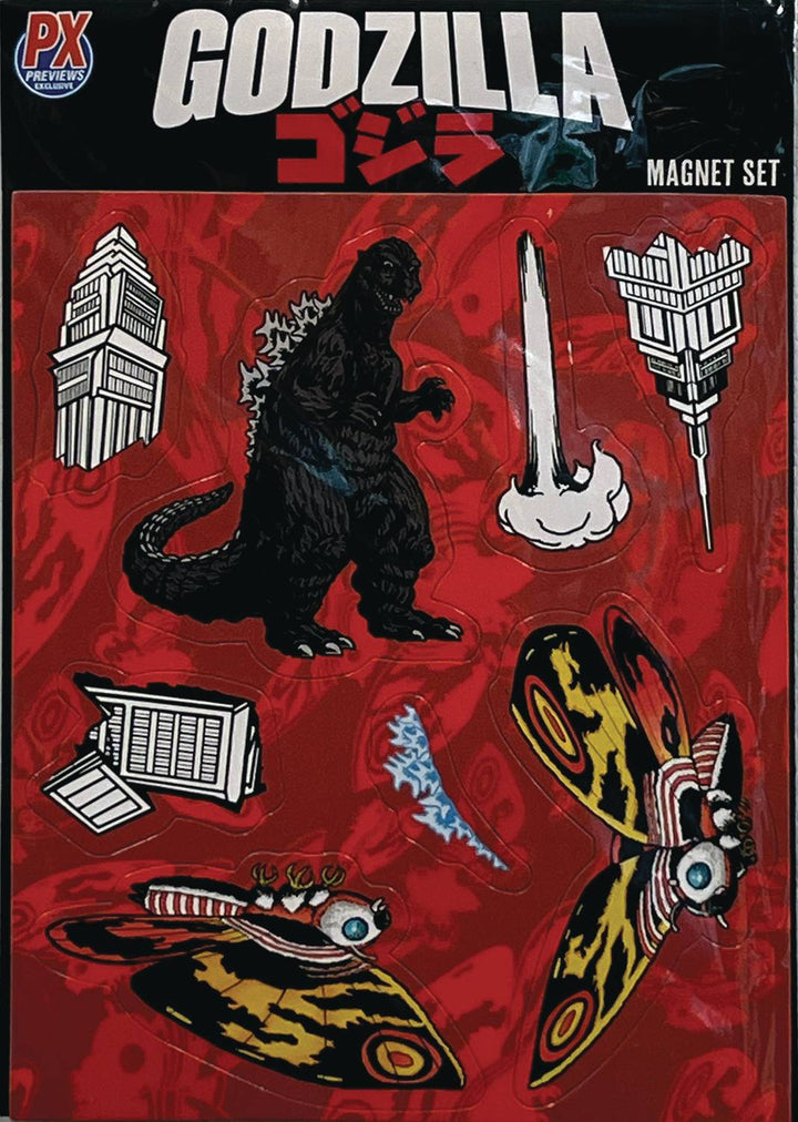 Godzilla Die Cut Magnet Set