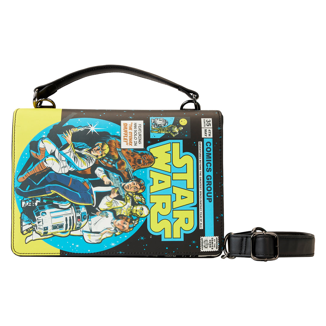 Stitch Shoppe by Loungefly Star Wars Dark vs. Light Side Light Up/Glow in the Dark Crossbody