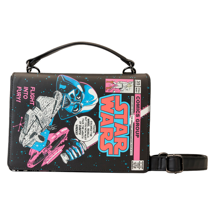 Stitch Shoppe by Loungefly Star Wars Dark vs. Light Side Light Up/Glow in the Dark Crossbody