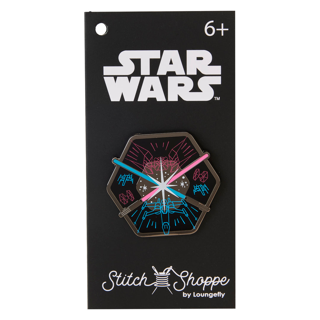 Stitch Shoppe by Loungefly Star Wars Dark vs. Light Side Light Up/Glow in the Dark Crossbody