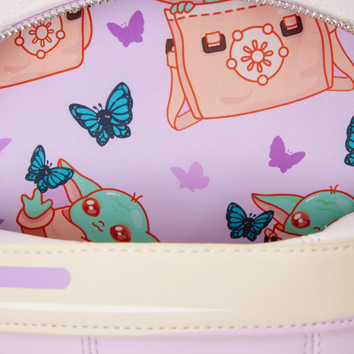 Loungefly Star Wars The Mandalorian Grogu Figural Pod Plush Crossbody