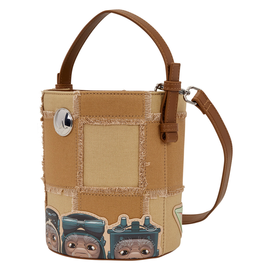 Loungefly Star Wars The Mandalorian Grogu & Anzellan Crossbody Bag