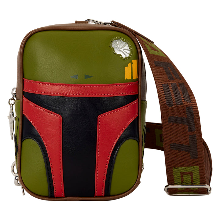 Loungefly Star Wars Boba Fett Sling Crossbody Bag