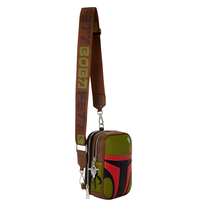 Loungefly Star Wars Boba Fett Sling Crossbody Bag