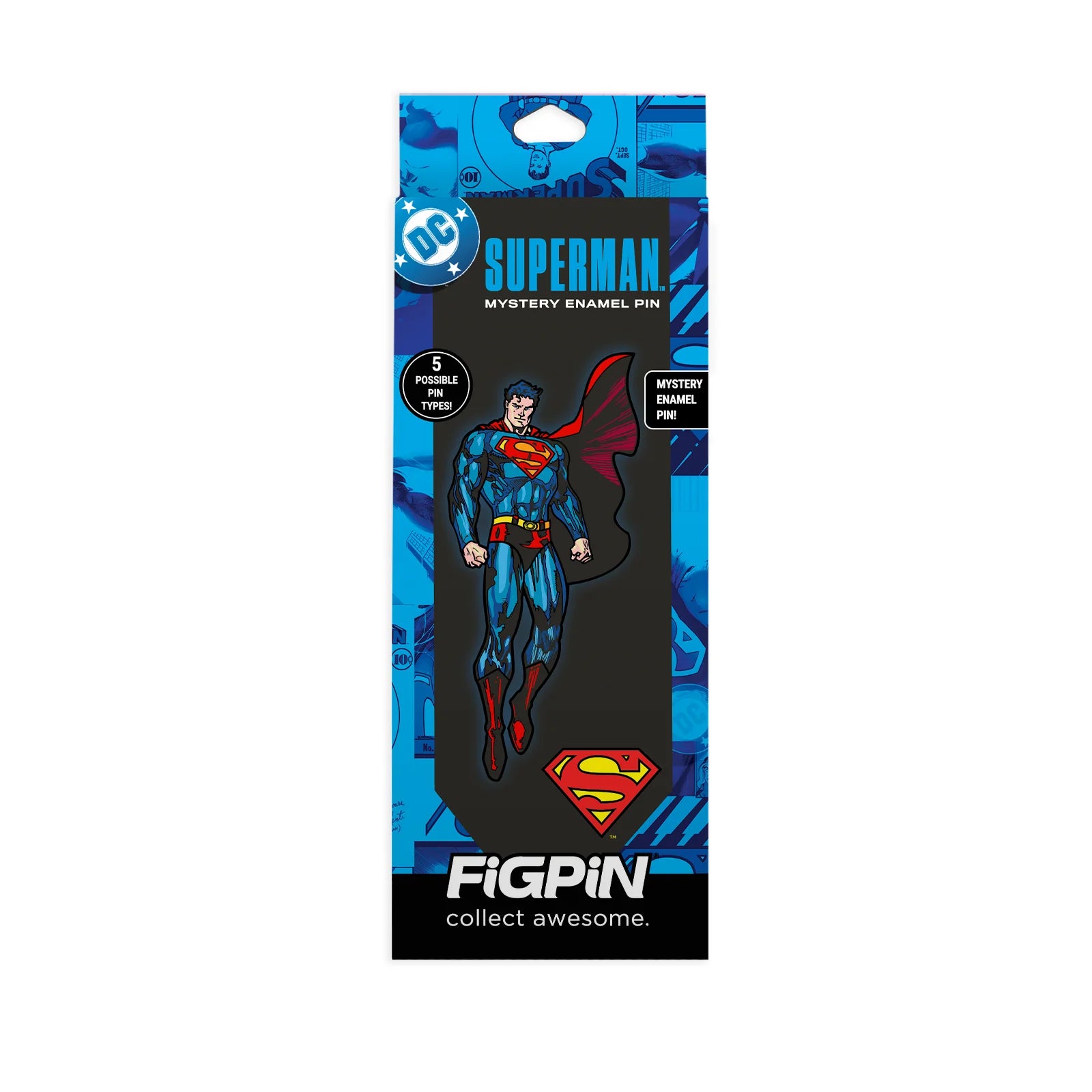 FiGPiN DCU Superman Quest Mystery Blind Box Pin – Grotto Treasures