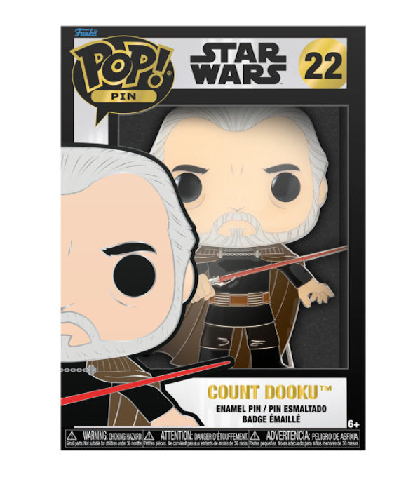 Funko Pop! Pin Star Wars Count Dooku Pins