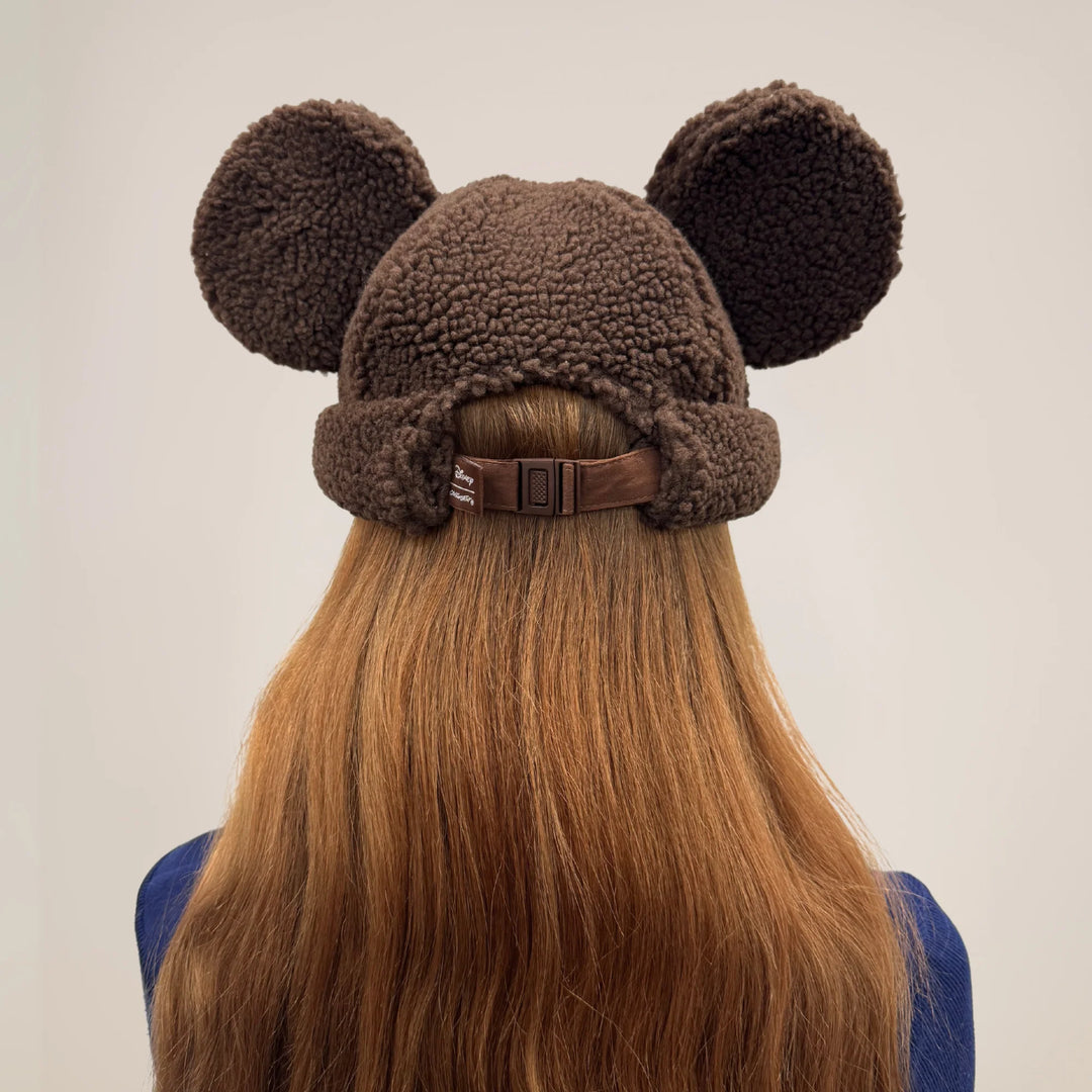 Cakeworthy Mickey Sherpa Beanie Chocolate