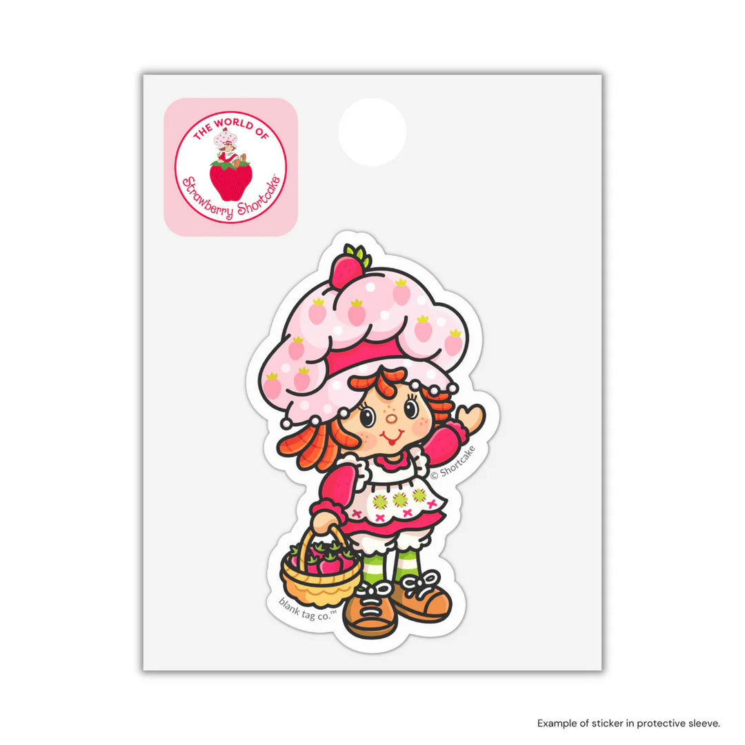 The Strawberry Shortcake Waterproof Sticker
