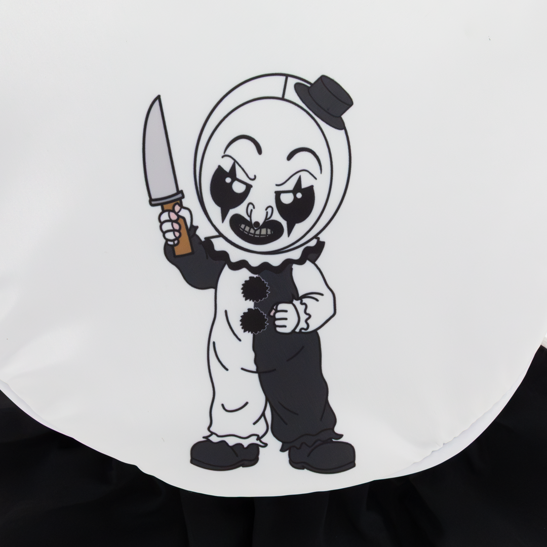 Whatever! Makes You Happy Terrifier 2 Art the Clown Oversized Head Nylon Tote Bag
