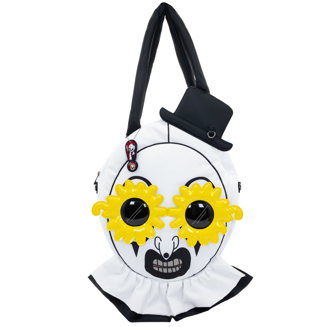 Whatever! Makes You Happy Terrifier 2 Art the Clown Oversized Head Nylon Tote Bag