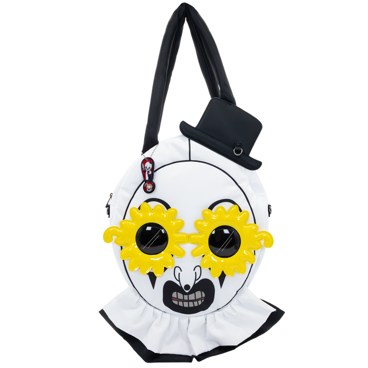 Whatever! Makes You Happy Terrifier 2 Art the Clown Oversized Head Nylon Tote Bag