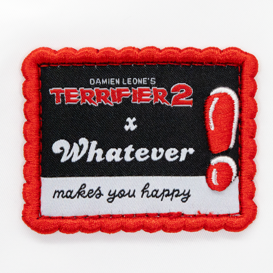 Whatever! Makes You Happy Terrifier 2 Art the Clown Oversized Head Nylon Tote Bag