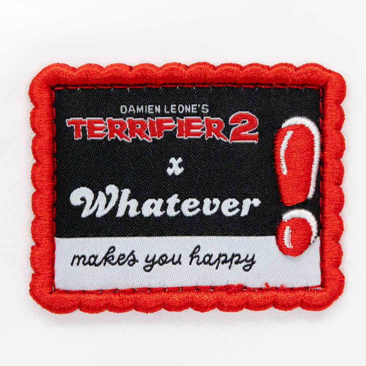 Whatever! Makes You Happy Terrifier 2 Art the Clown Oversized Head Nylon Tote Bag