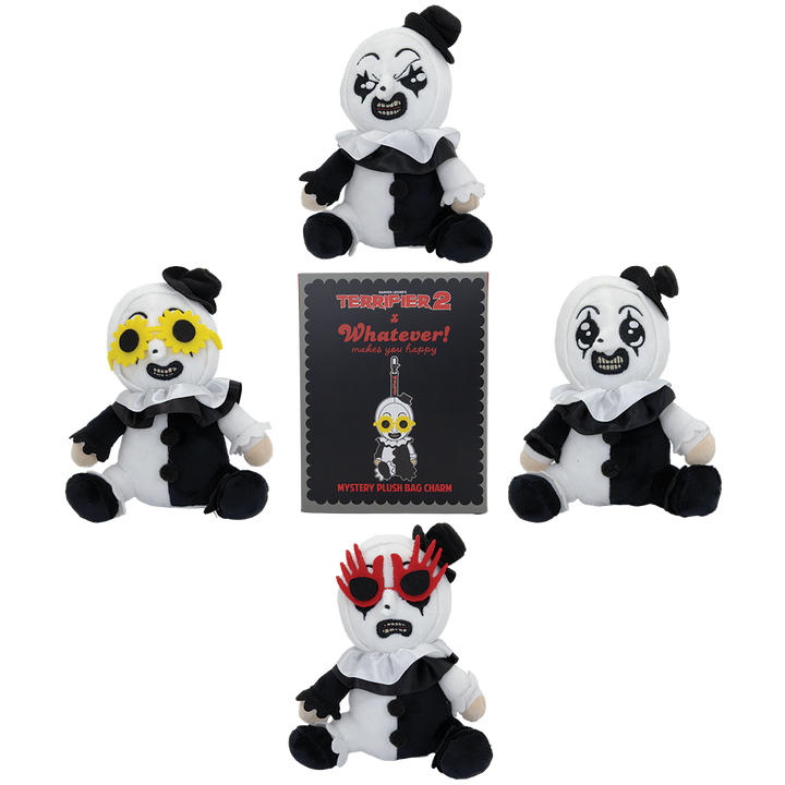 Whatever! Makes You Happy Terrifier 2 Mystery Box Art the Clown Plush Bag Charms