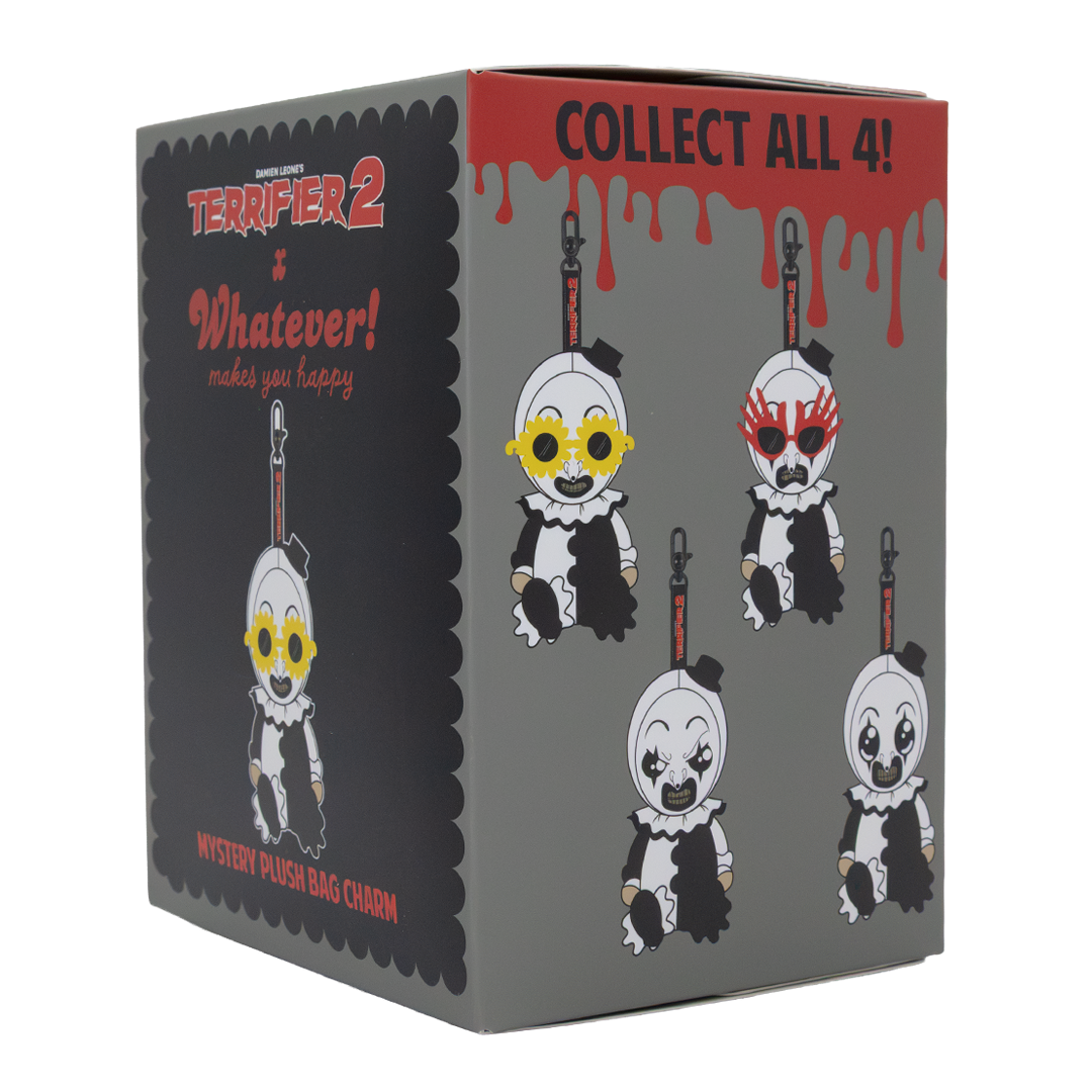 Whatever! Makes You Happy Terrifier 2 Mystery Box Art the Clown Plush Bag Charms