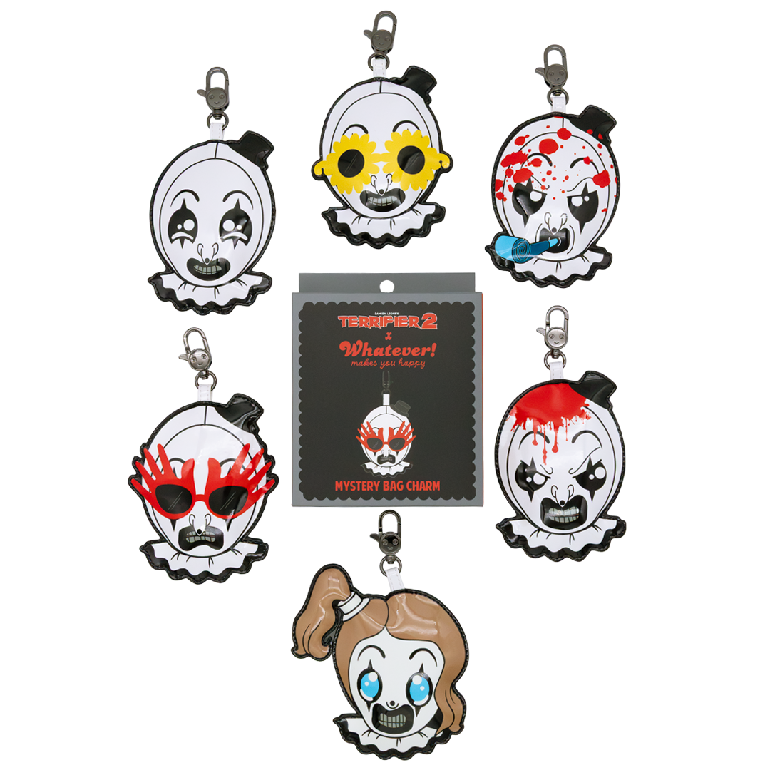 Whatever! Makes You Happy Terrifier 2 Mystery Box Padded Vinyl Bag Charms