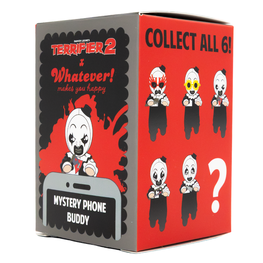 Whatever! Makes You Happy Terrifier 2 Mystery Box Art the Clown Phone Buddies