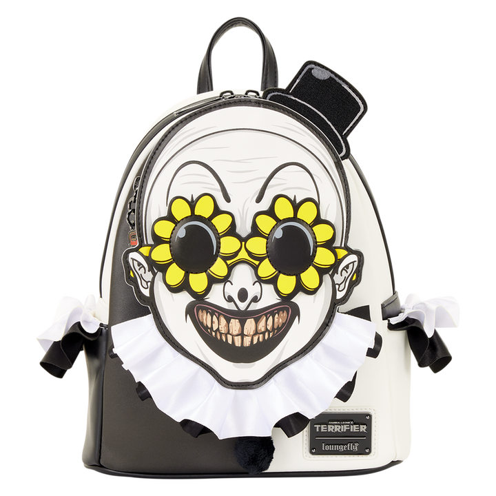 Loungefly Terrifier Art the Clown Glow Cosplay Mini Backpack