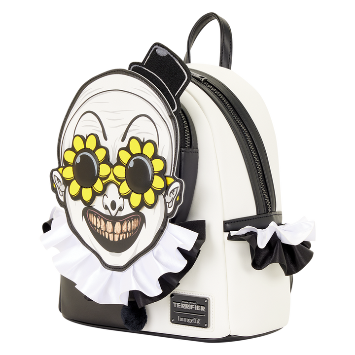 Loungefly Terrifier Art the Clown Glow Cosplay Mini Backpack
