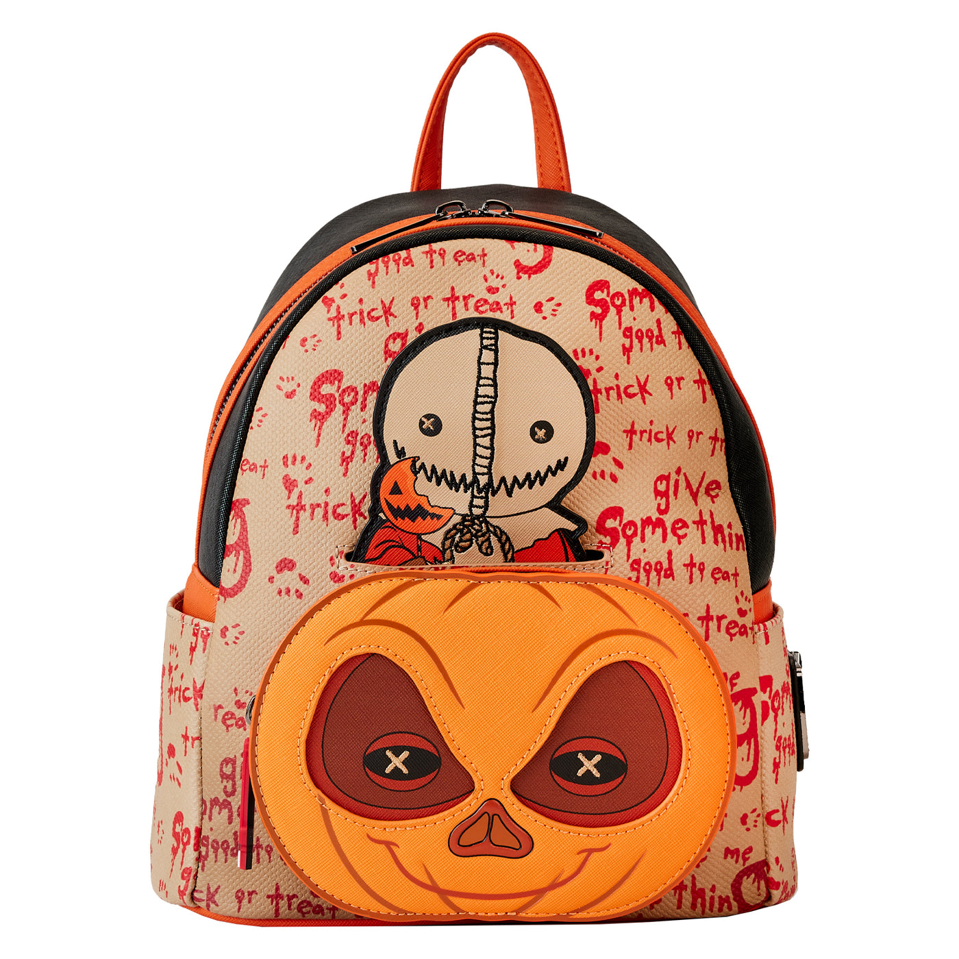 Loungefly Trick R Treat Pumpkin Sam Cosplay Mini Backpack