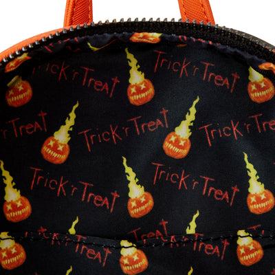 Loungefly Trick R Treat Pumpkin Sam Cosplay Mini Backpack